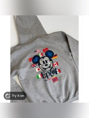 Vintage Disney Parks EPCOT "One Mouse One World"